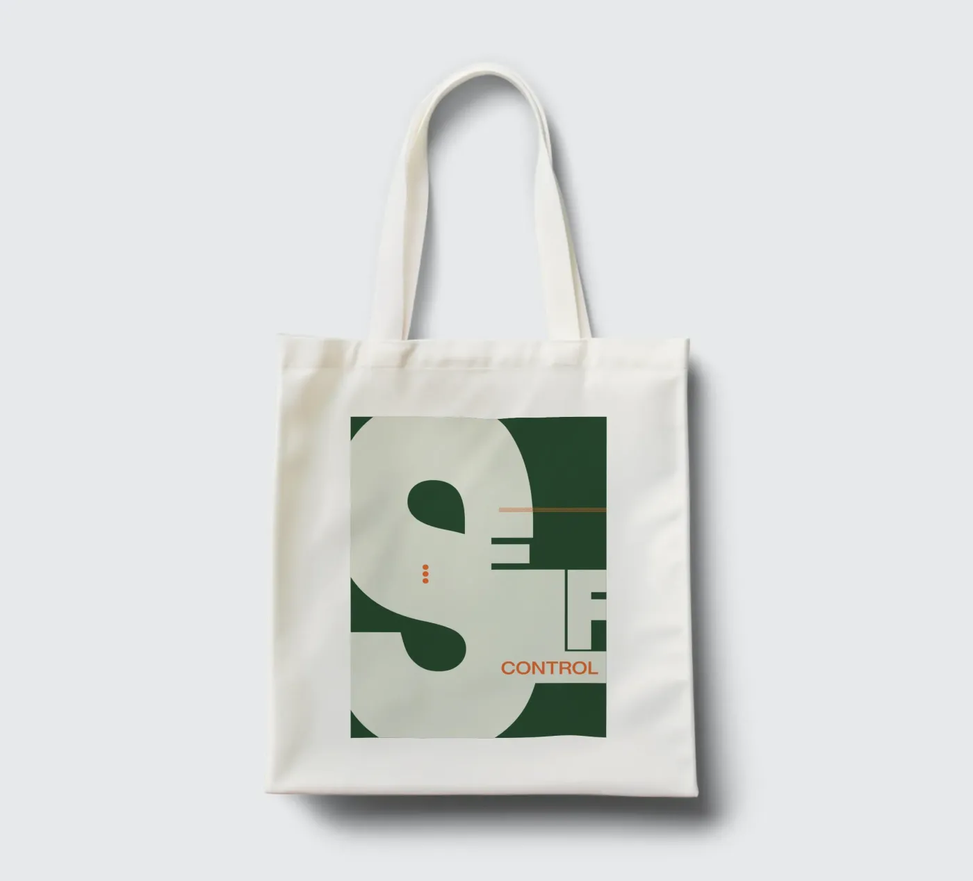 Selfcontrol tote bag by Lena Rudman