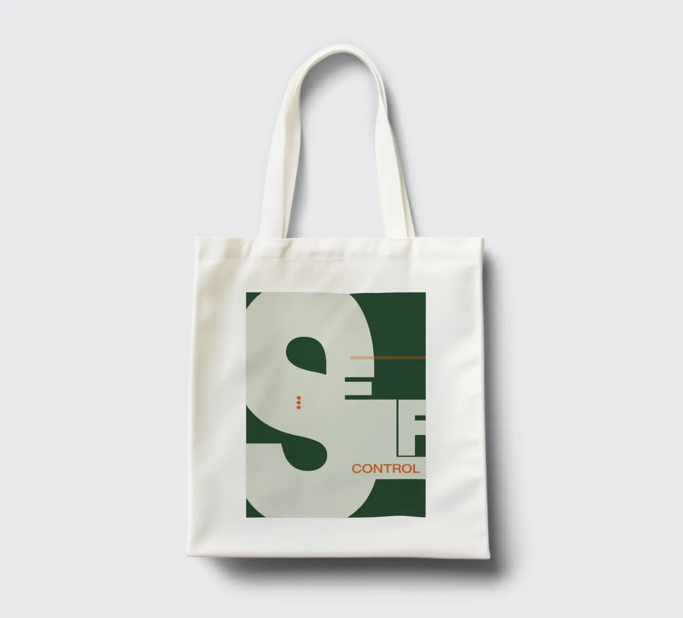 Selfcontrol tote bag by Lena Rudman