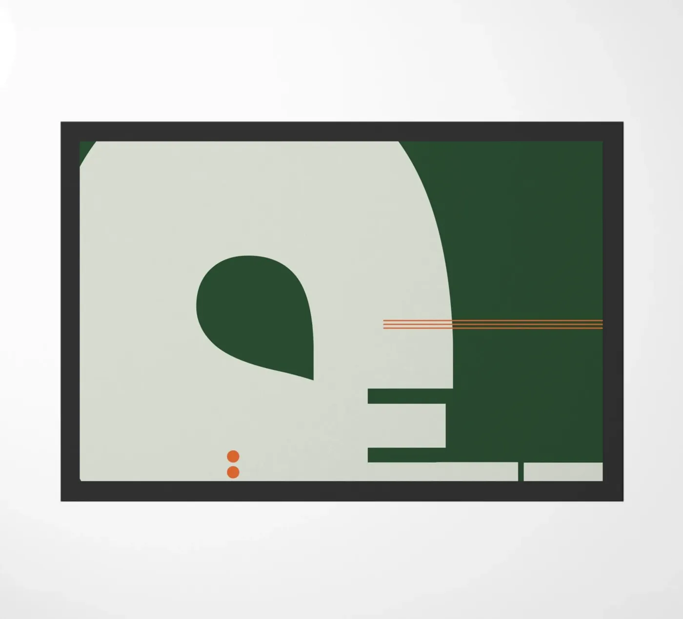 Selfcontrol Fußmatte von Hey Vincent