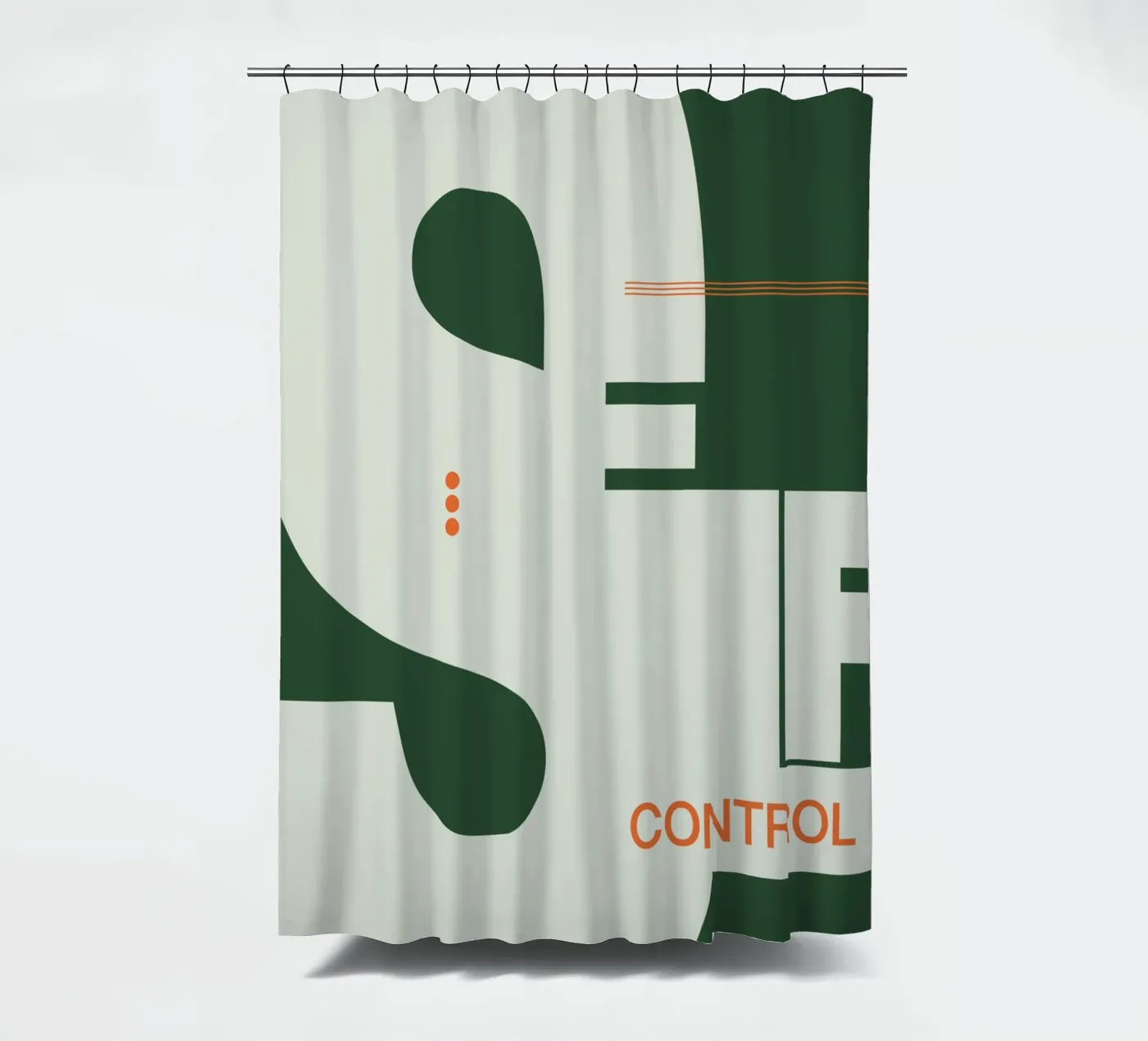 Selfcontrol douchegordijn van Hey Vincent