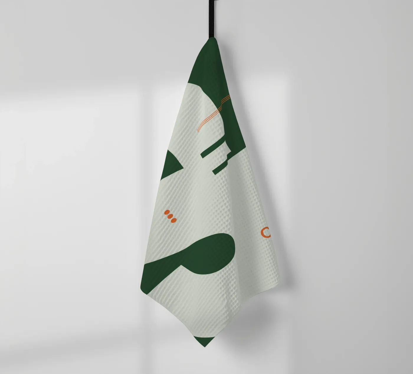 Selfcontrol canovaccio da cucina da Hey Vincent