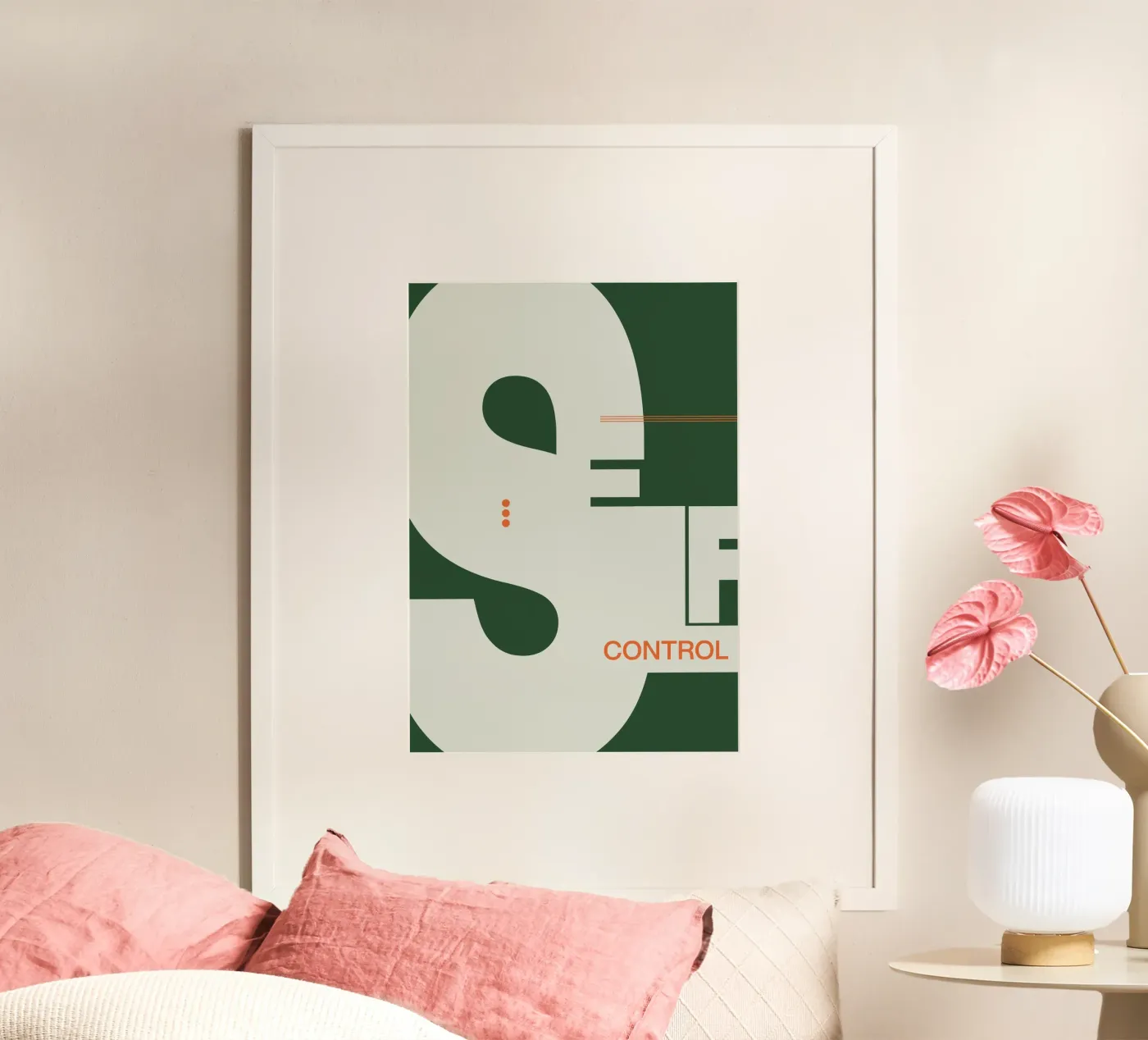 Selfcontrol poster by Hey Vincent