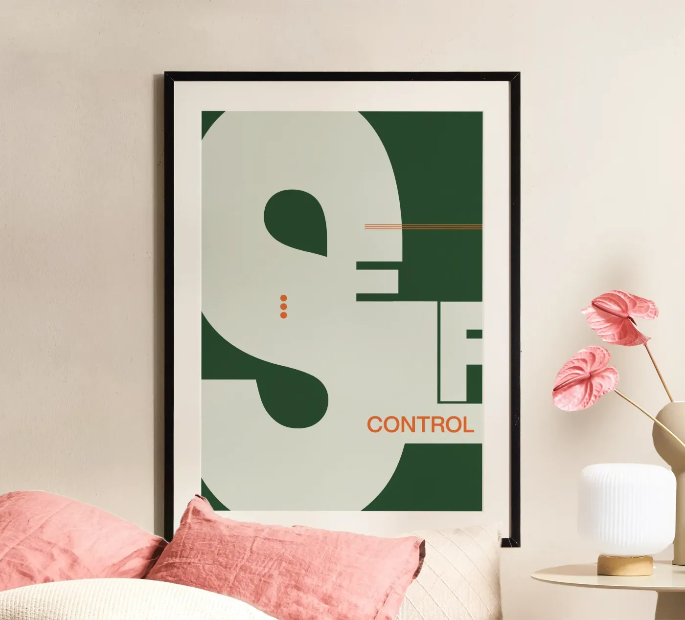 Selfcontrol poster by Hey Vincent