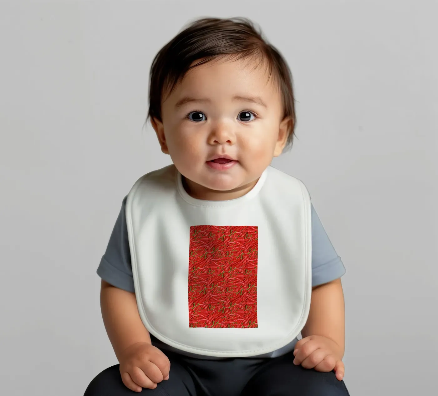 Chilli Babylätzchen von Curious Collections by Marielle Leenders