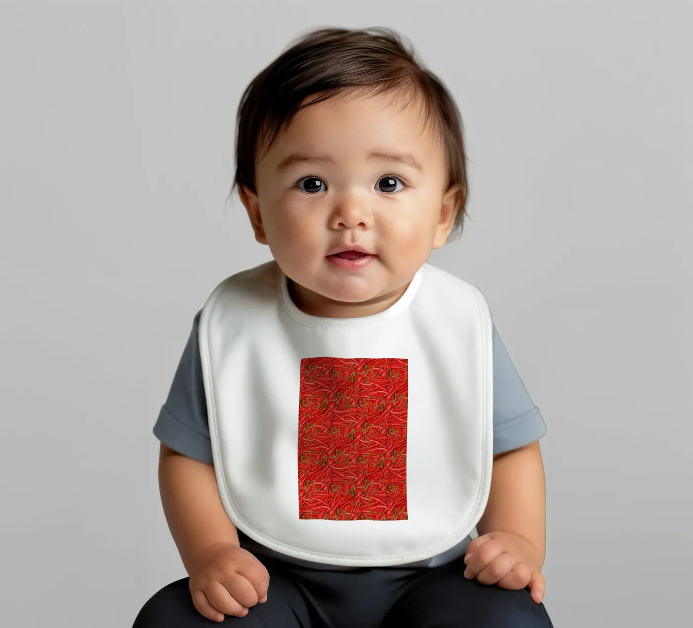 Chilli Babylätzchen von Curious Collections by Marielle Leenders