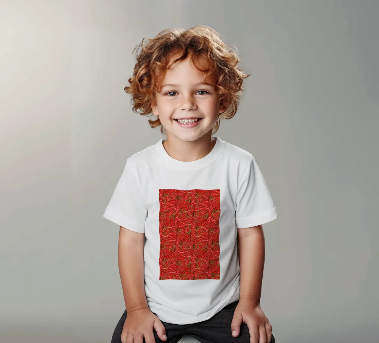 Chilli t-shirt bambini da Curious Collections by Marielle Leenders
