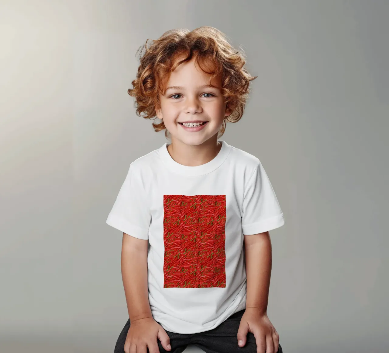 Chilli t-shirt bambini da Curious Collections by Marielle Leenders