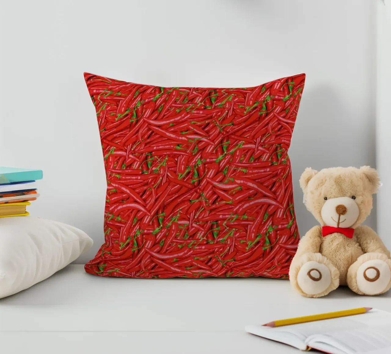 Chilli cuscino da Curious Collections by Marielle Leenders
