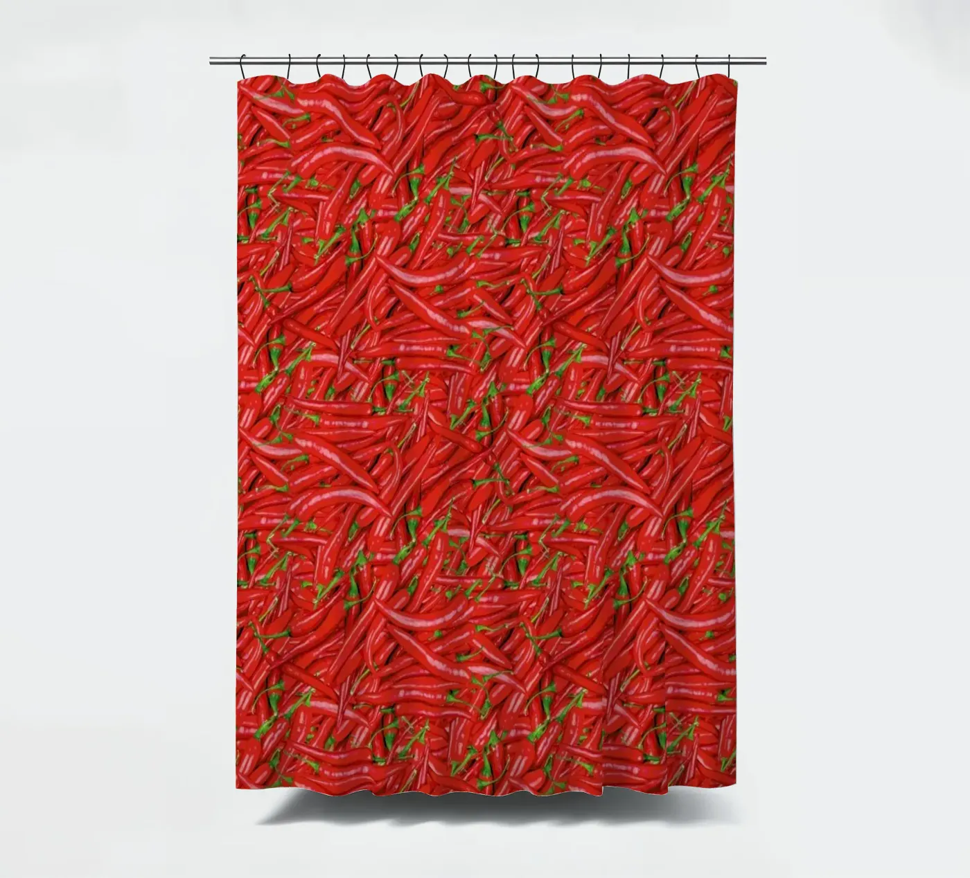 Chilli Duschvorhang von Curious Collections by Marielle Leenders