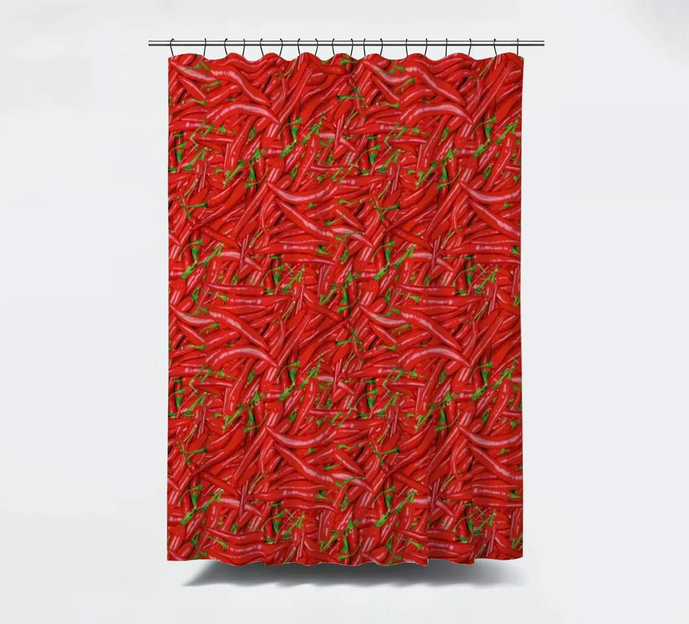 Chilli Duschvorhang von Curious Collections by Marielle Leenders