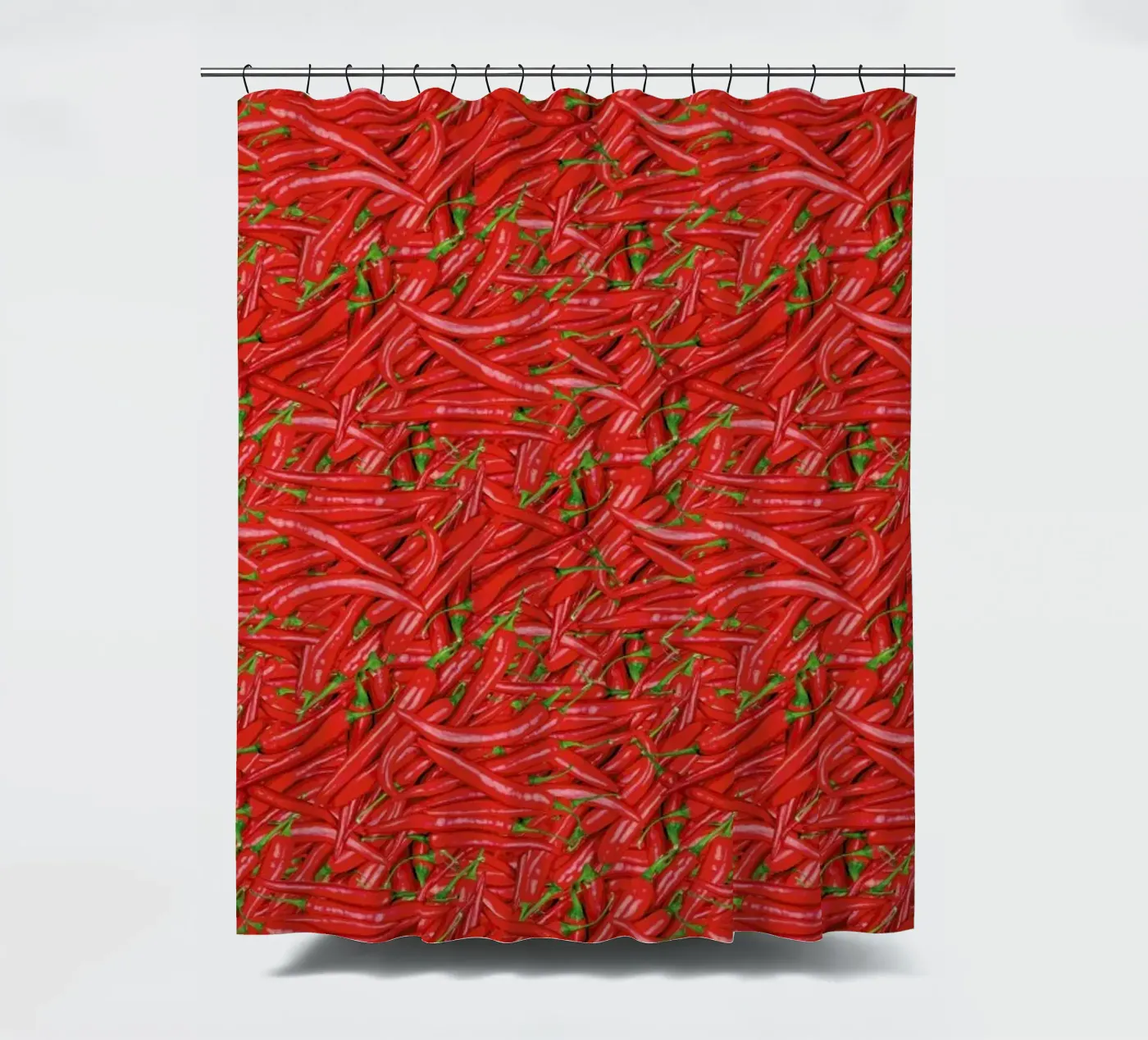 Chilli Duschvorhang von Curious Collections by Marielle Leenders