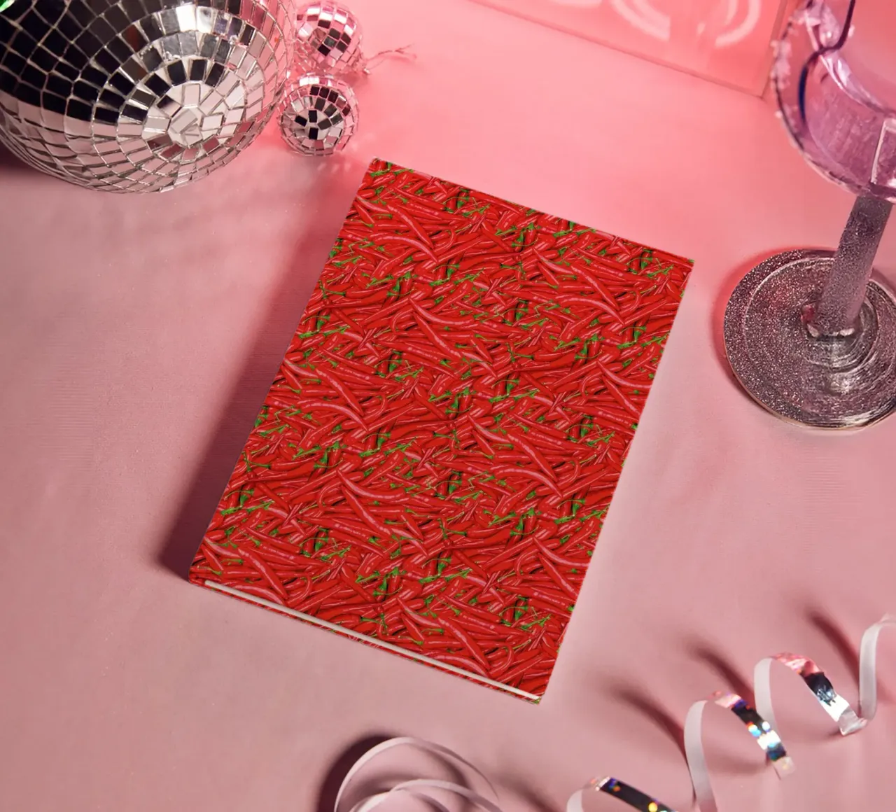 Chilli notebook by Curious Collections by Marielle Leenders