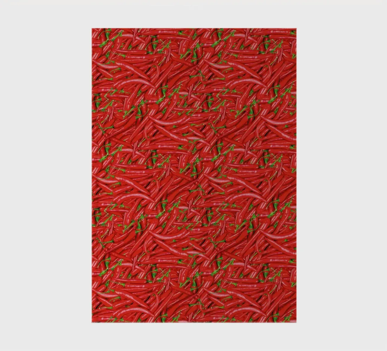 Chilli notebook by Curious Collections by Marielle Leenders