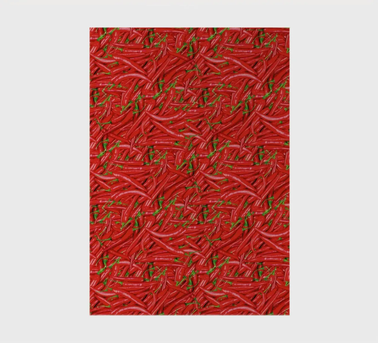 Chilli notebook by Curious Collections by Marielle Leenders