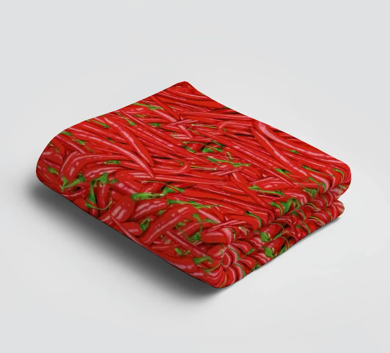 Chilli badhanddoek van Curious Collections by Marielle Leenders