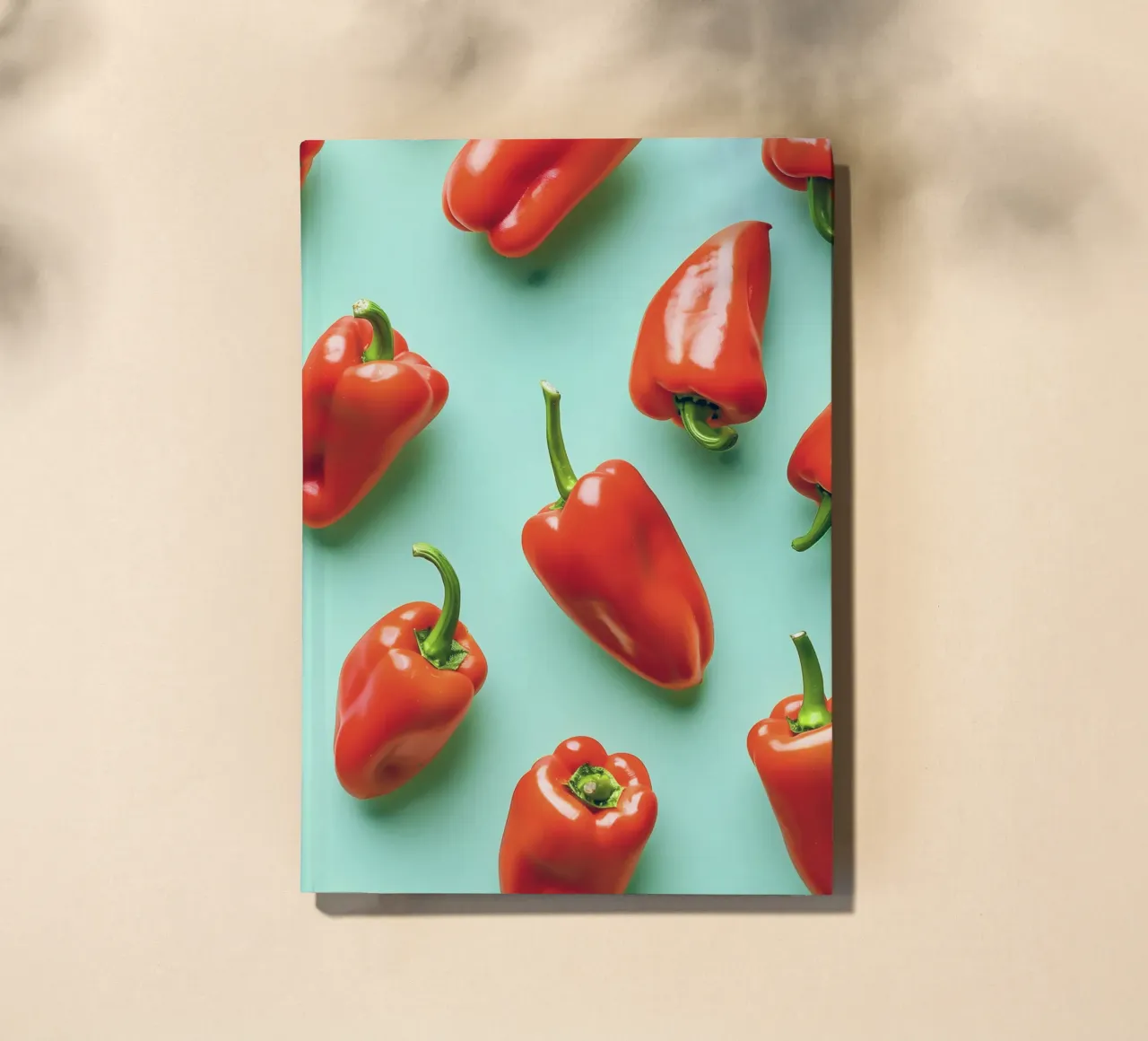 Red pepper collection notebook by Cat Grafic Design