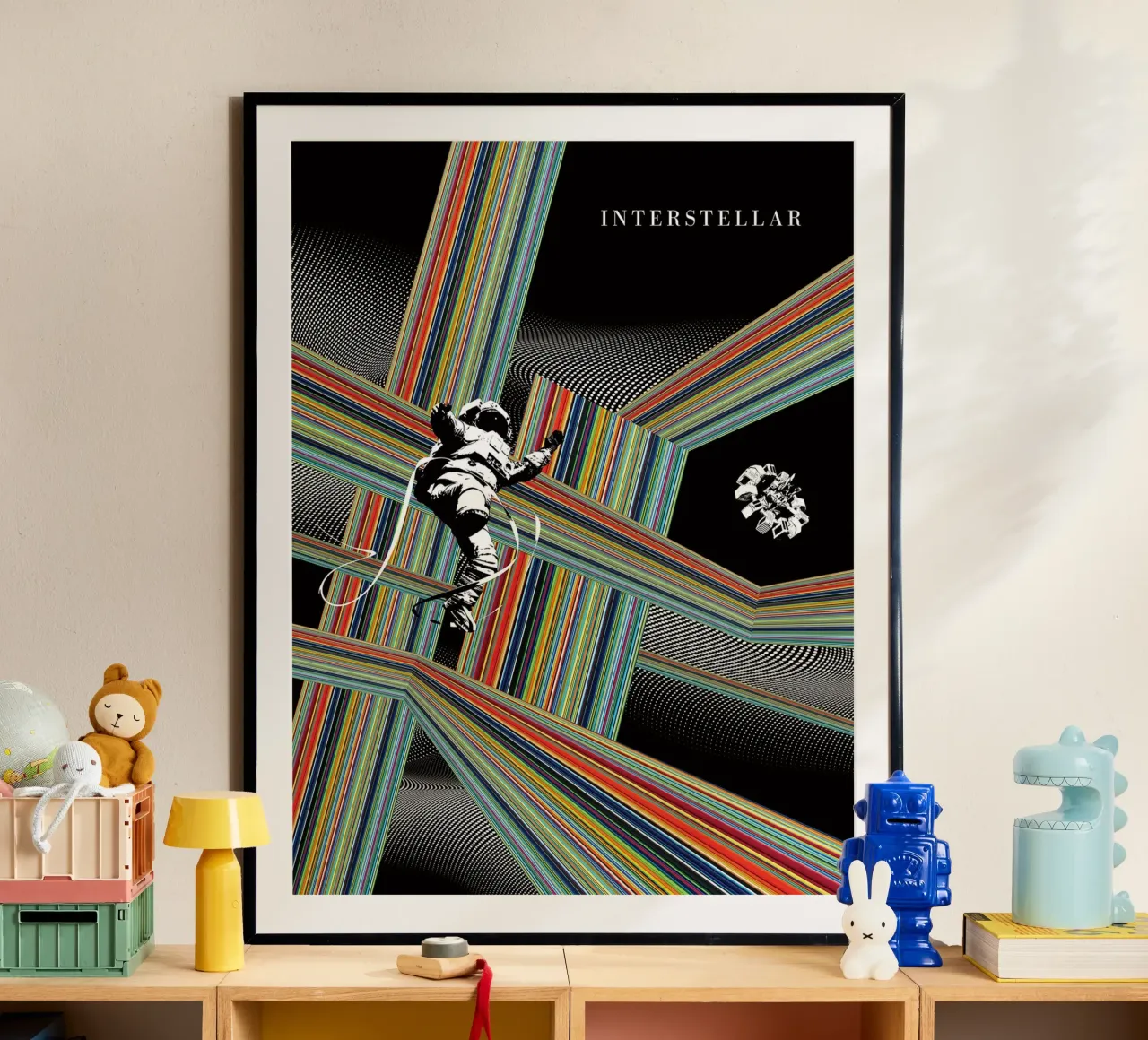 Stay Interstellar poster da Attaboy Dsgn