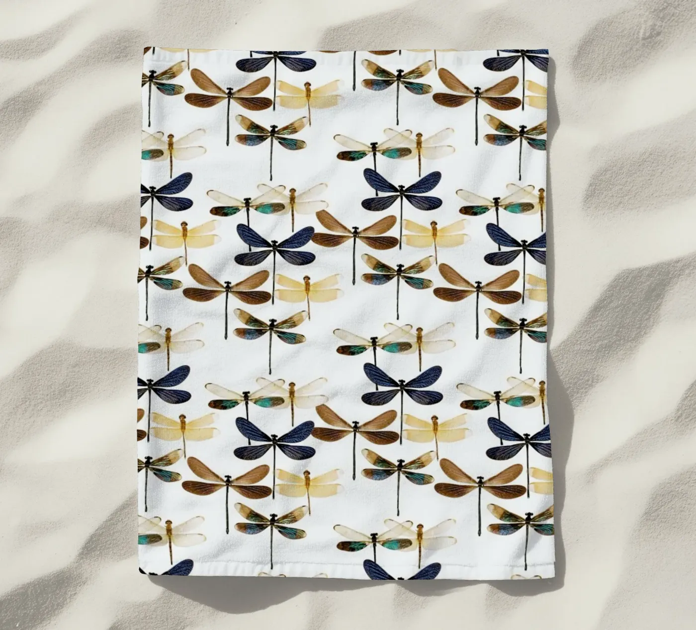 Dragonflies telo mare da Curious Collections by Marielle Leenders