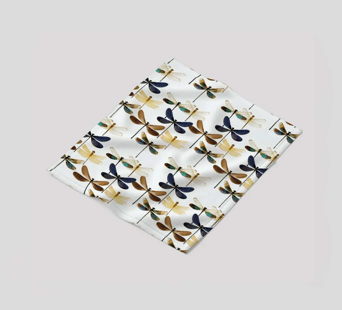 Dragonflies Fleecedecke von Curious Collections by Marielle Leenders