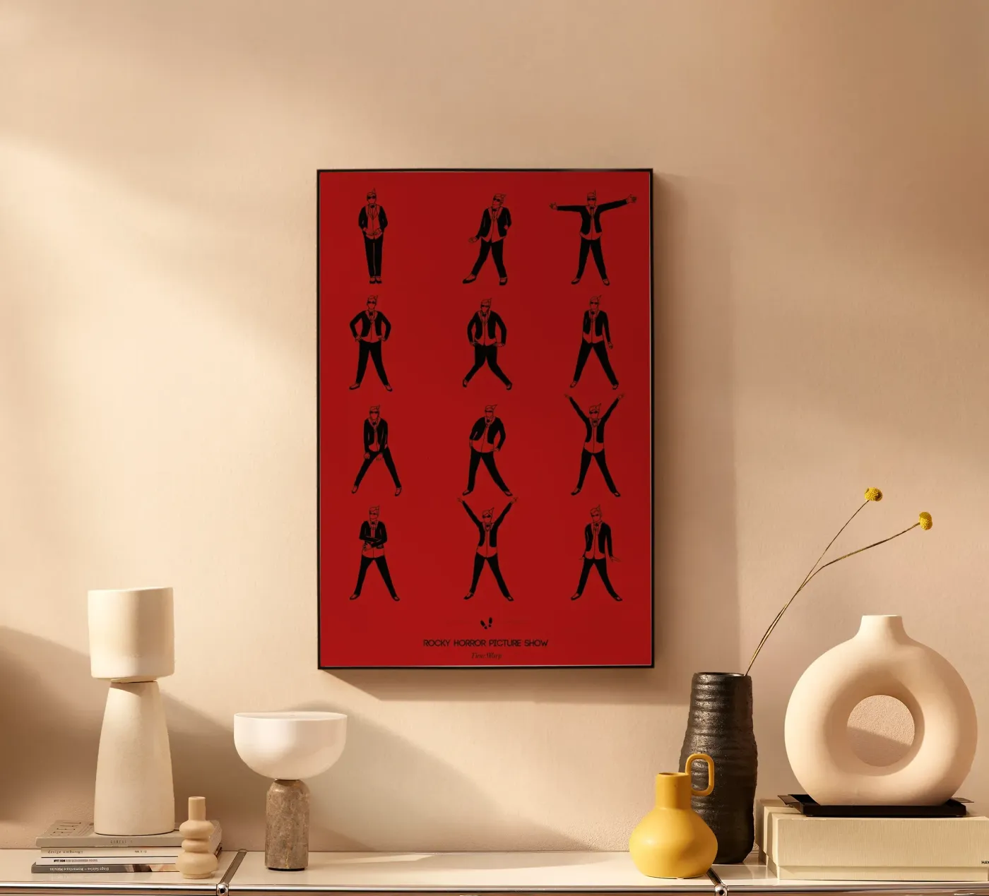 Rocky Horror - Time Warp plexiglass da Niege Borges