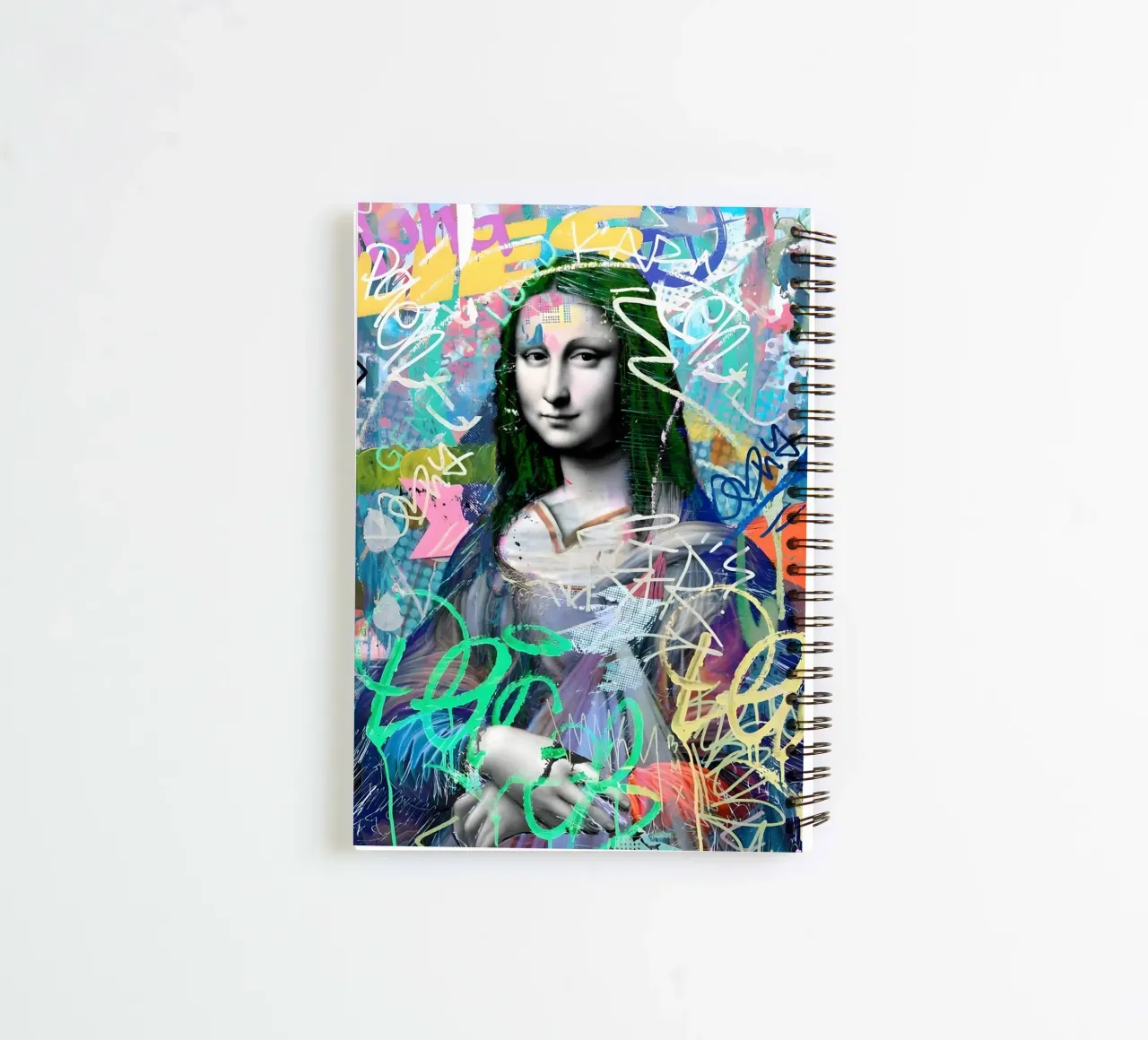 Graffiti Mona spiral notebook by Studio Mooodz