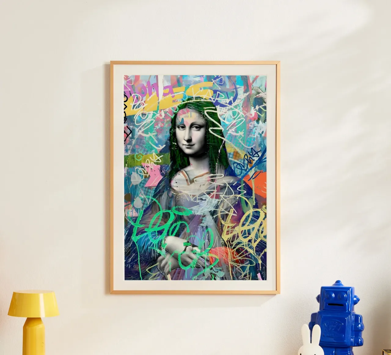 Graffiti Mona poster da Studio Mooodz