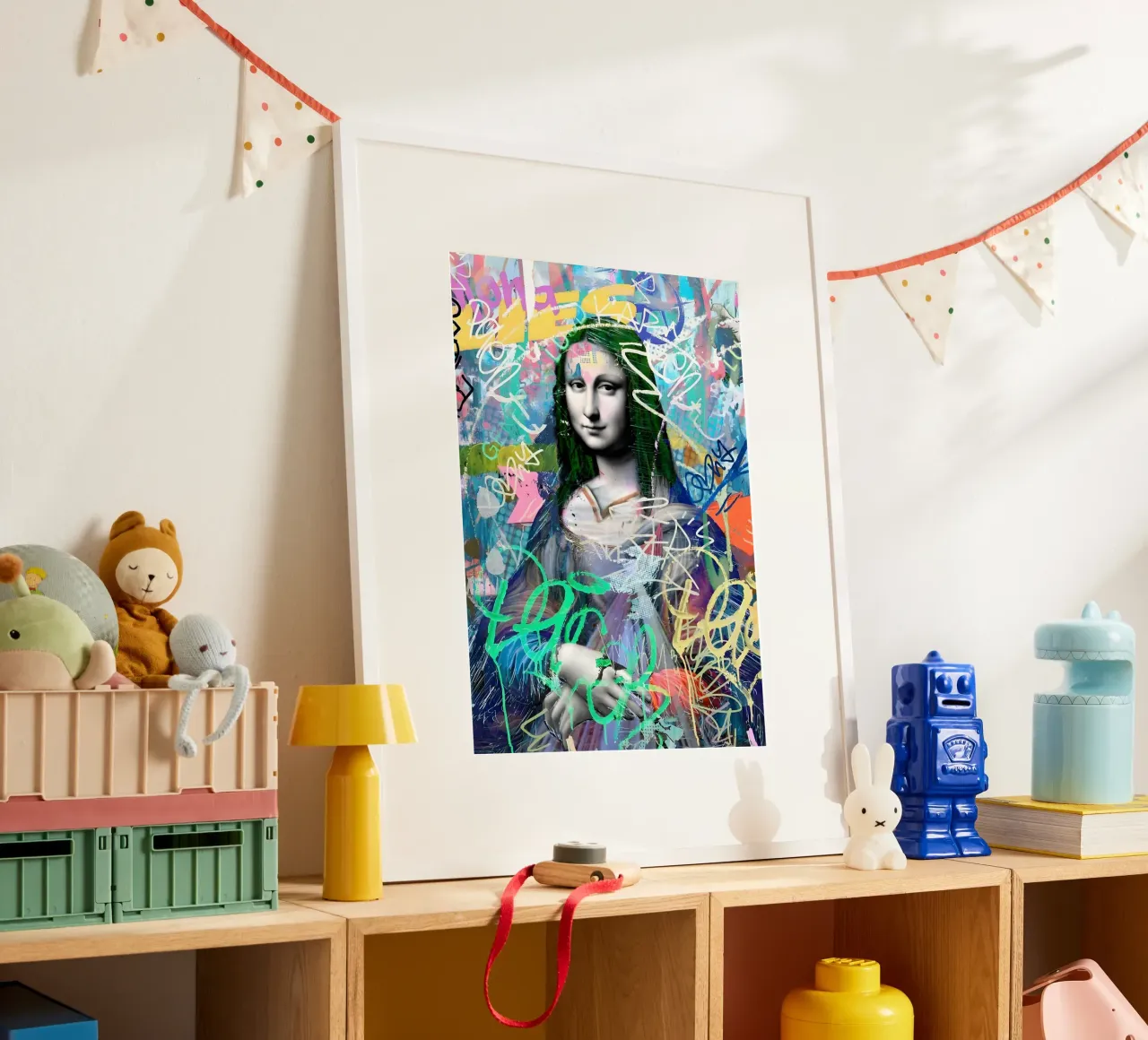 Graffiti Mona poster da Studio Mooodz