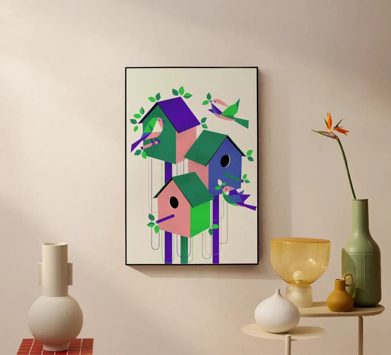 Bird House plexiglass da Pietari Posti