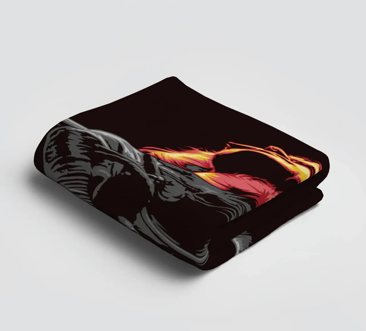 SUN ON THE FACE towel by Cranio Dsgn
