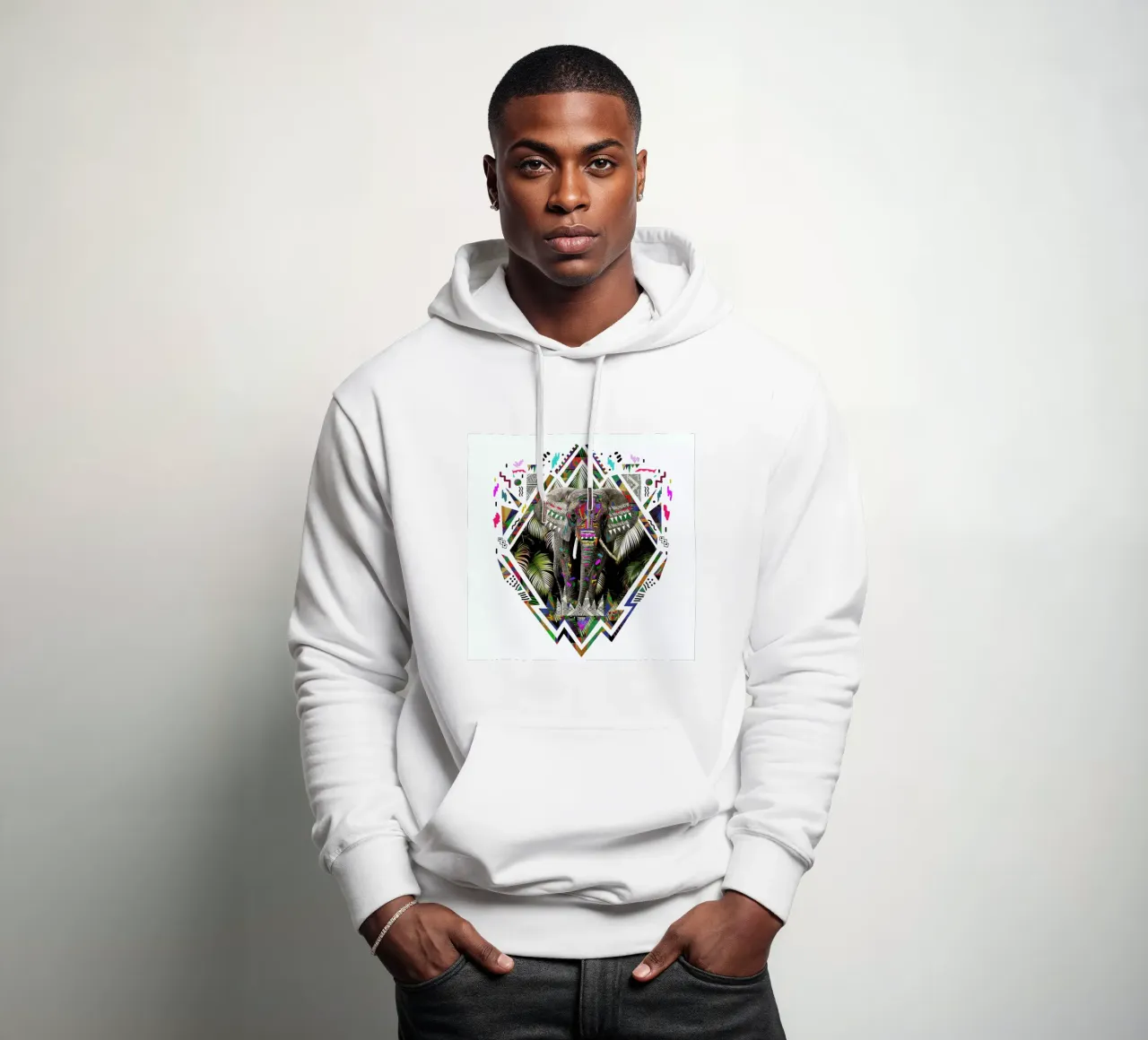 Tembo felpa con cappuccio da Kris Tate