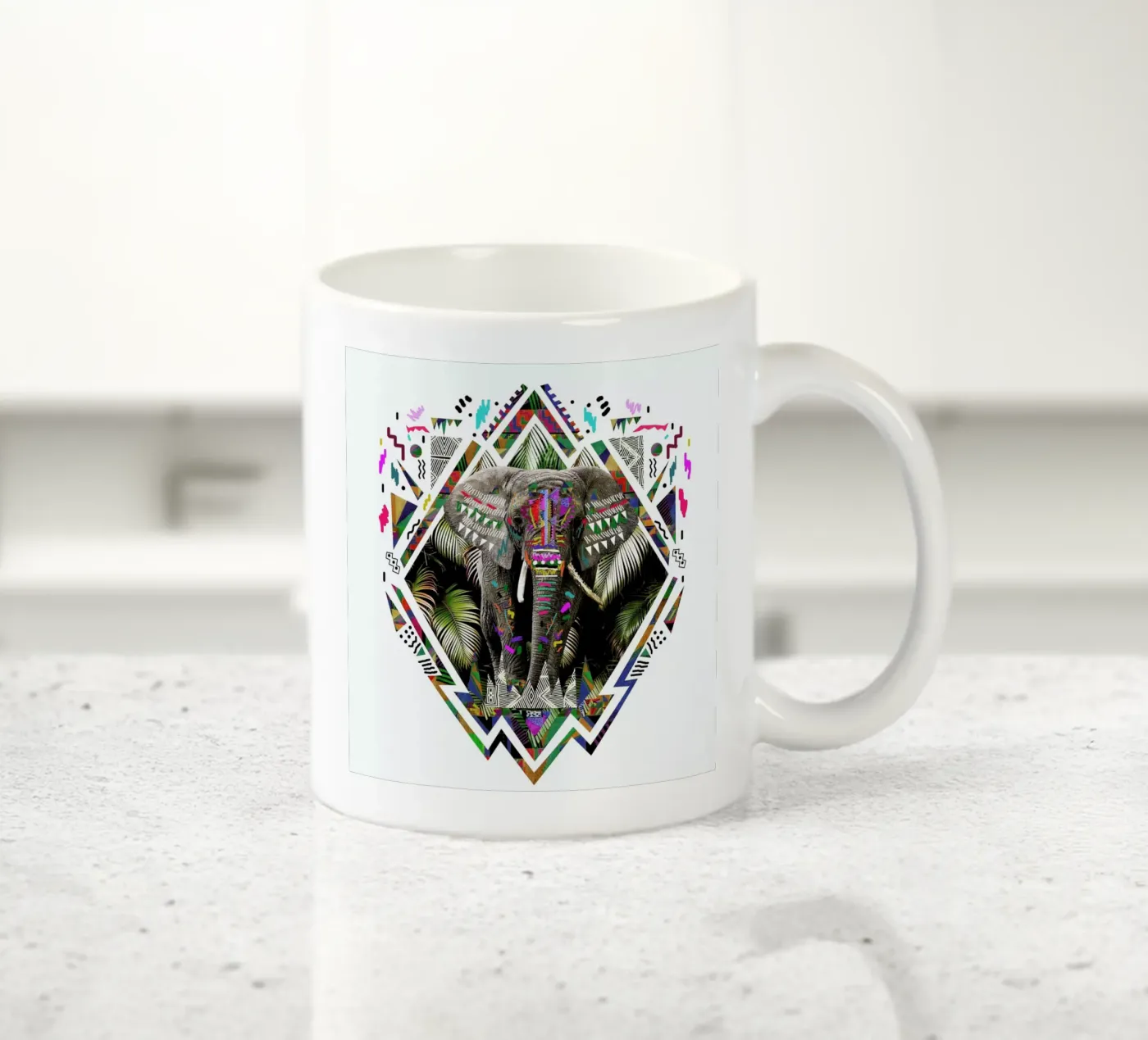 Tembo ceramic mug by Kris Tate