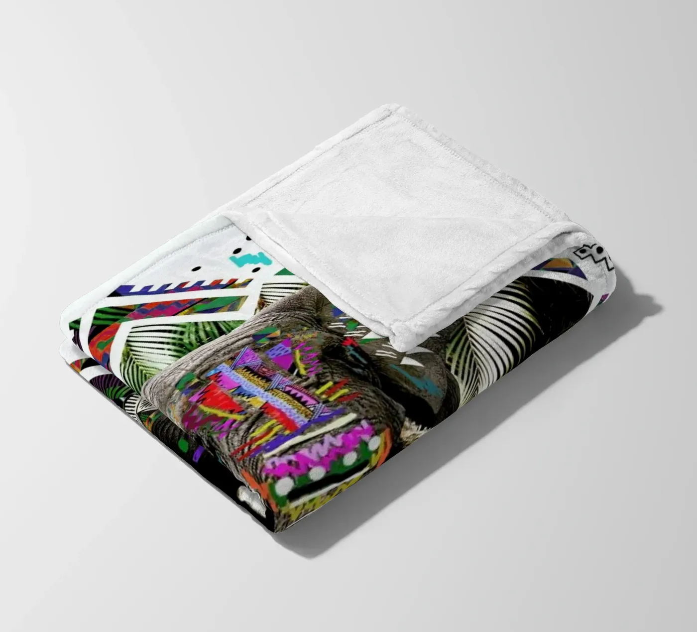 Tembo fleece blanket by Kris Tate