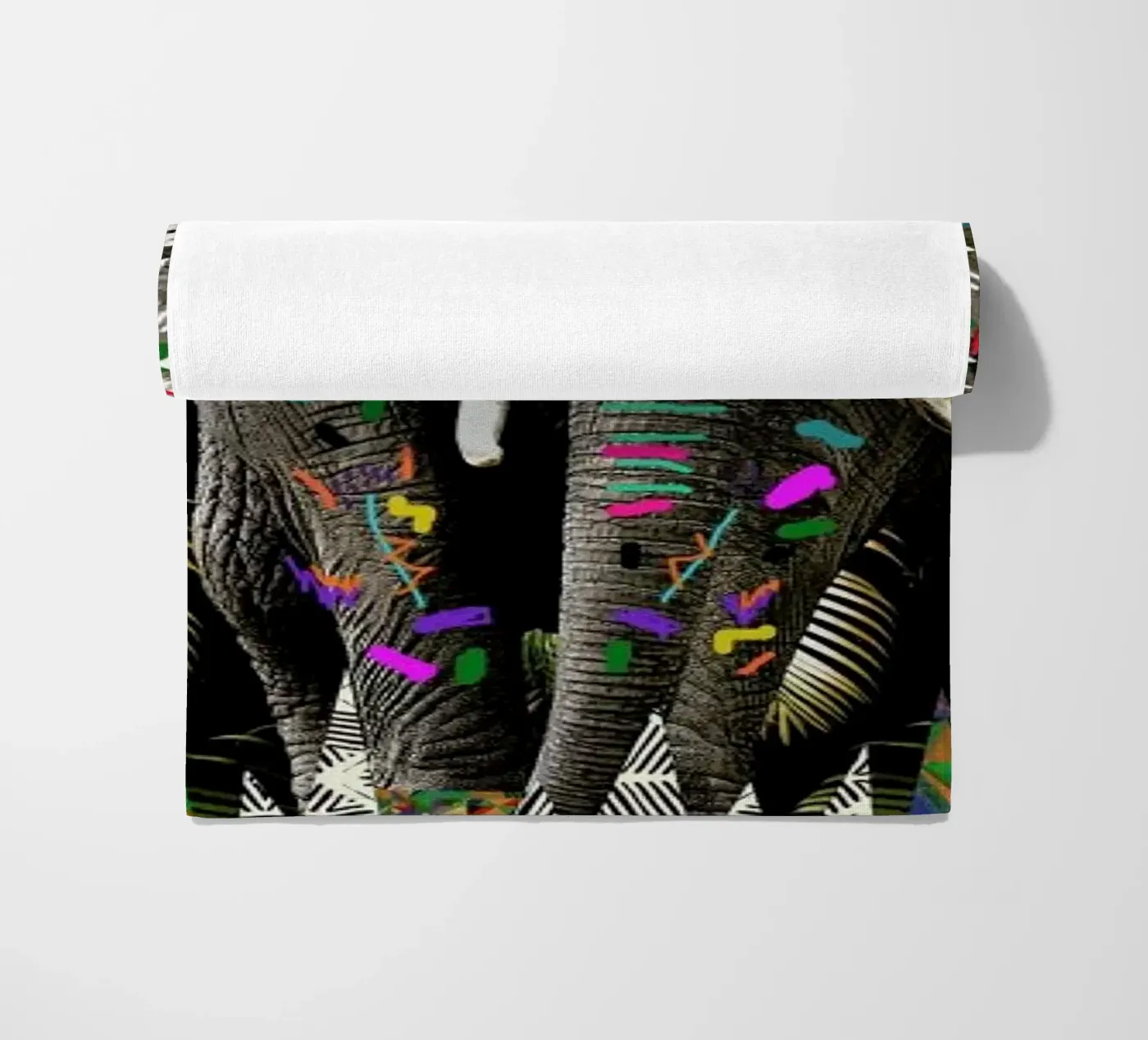 Tembo beach towel by Kris Tate