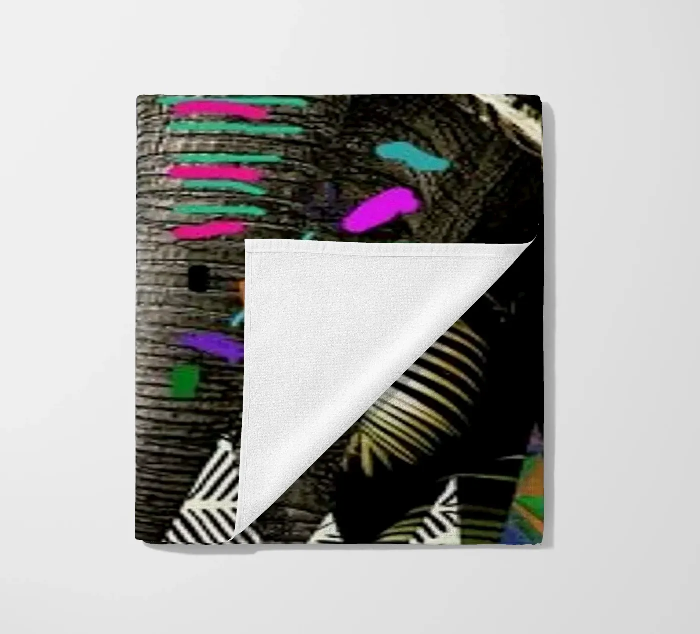 Tembo beach towel by Kris Tate