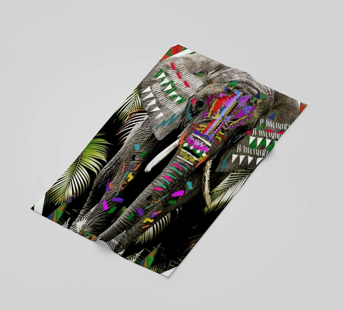 Tembo beach towel by Kris Tate