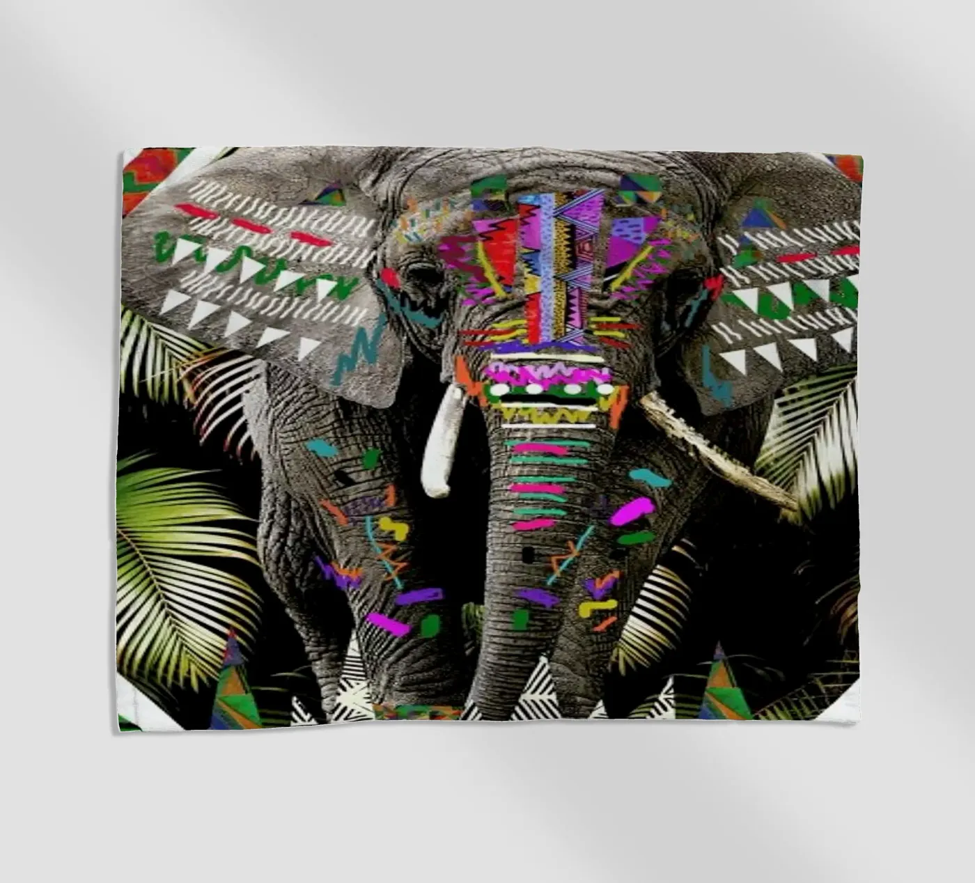 Tembo beach towel by Kris Tate