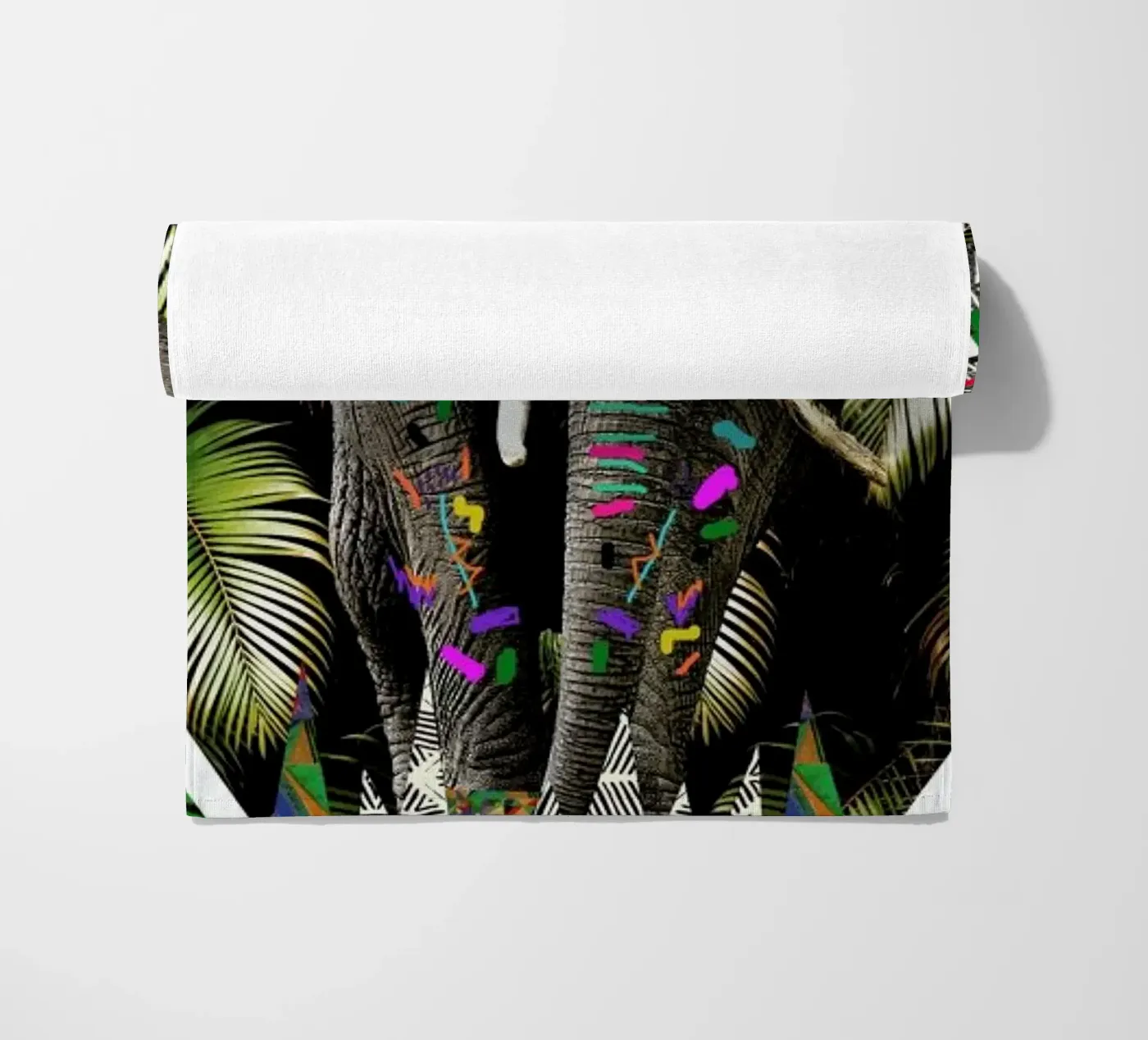 Tembo beach towel by Kris Tate