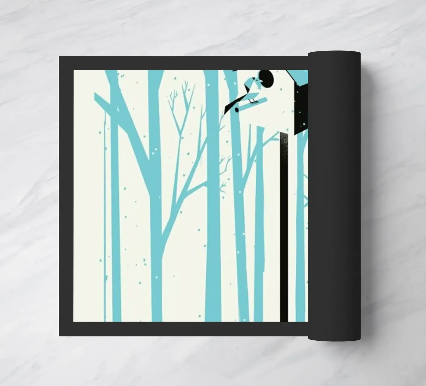 Forest 2 Fußmatte von Pietari Posti