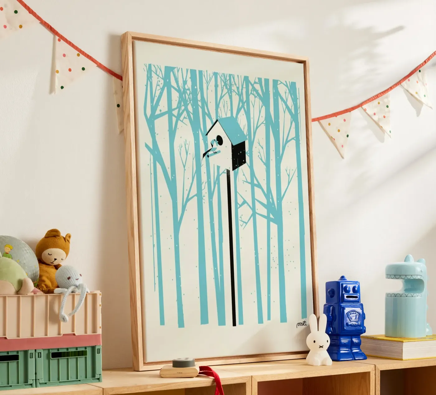 Forest 2 canvas van Pietari Posti