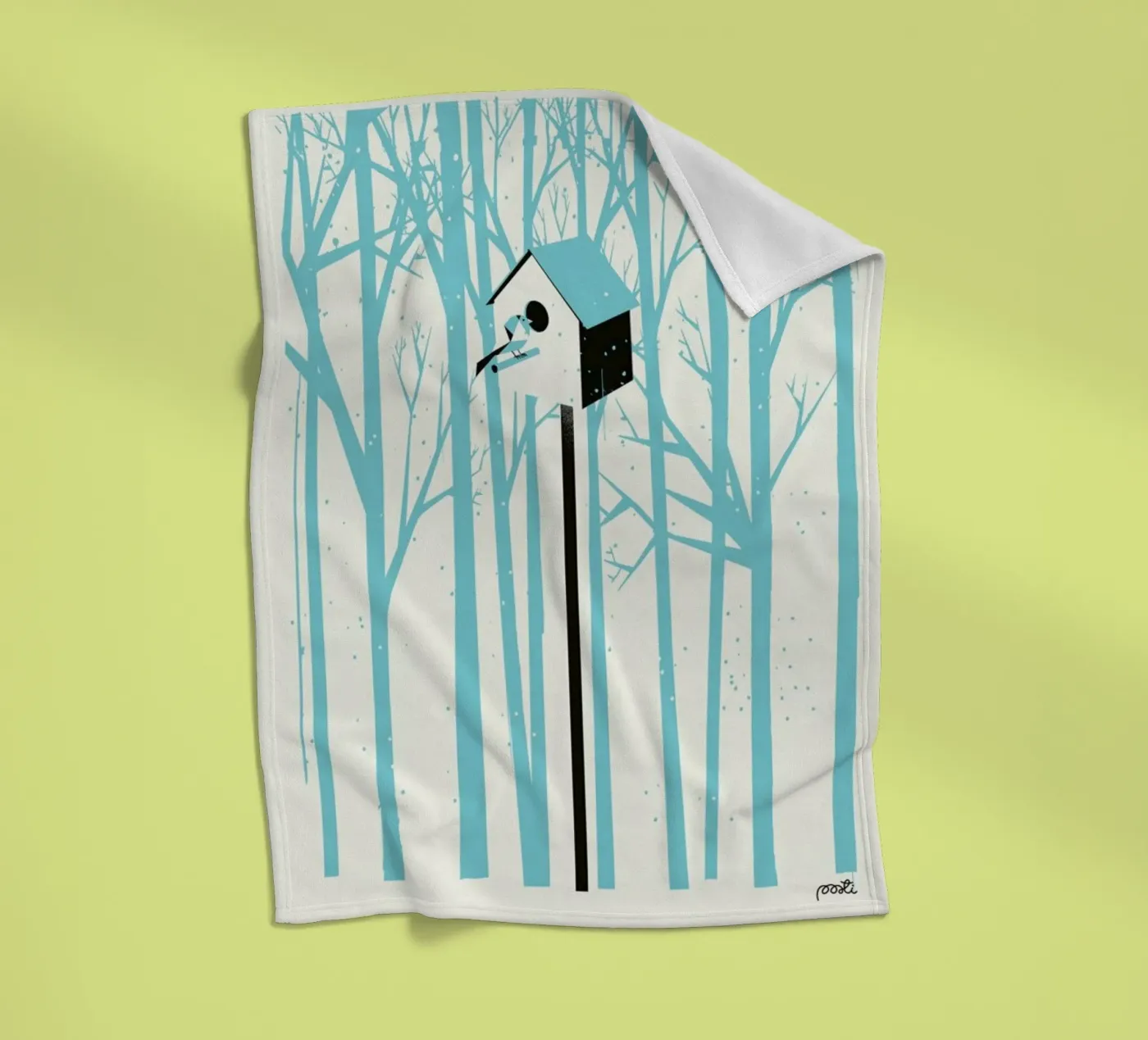 Forest 2 Fleecedecke von Pietari Posti