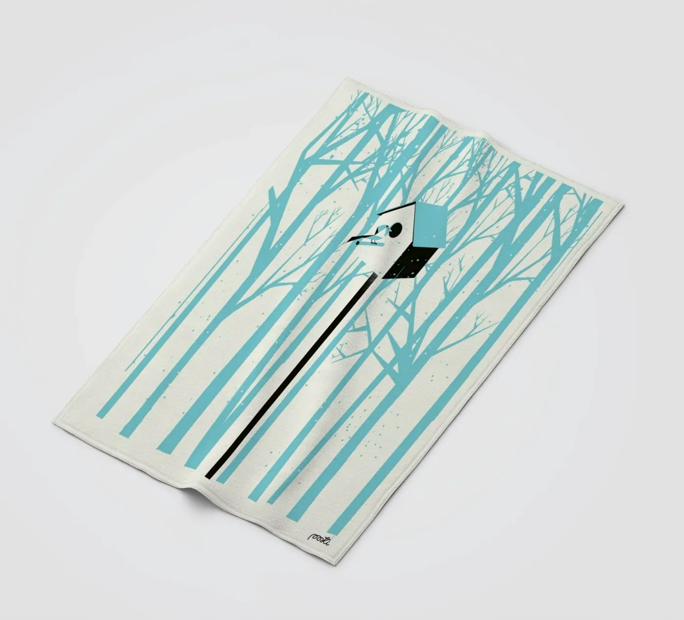 Forest 2 Fleecedecke von Pietari Posti