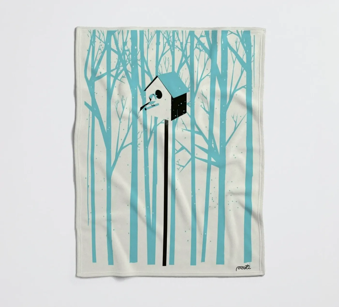 Forest 2 Fleecedecke von Pietari Posti