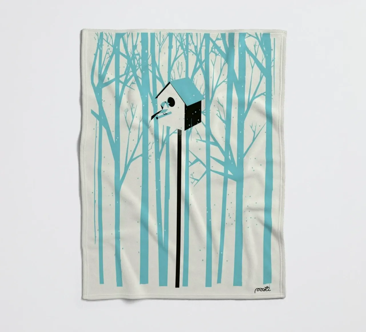 Forest 2 fleecedeken van Pietari Posti