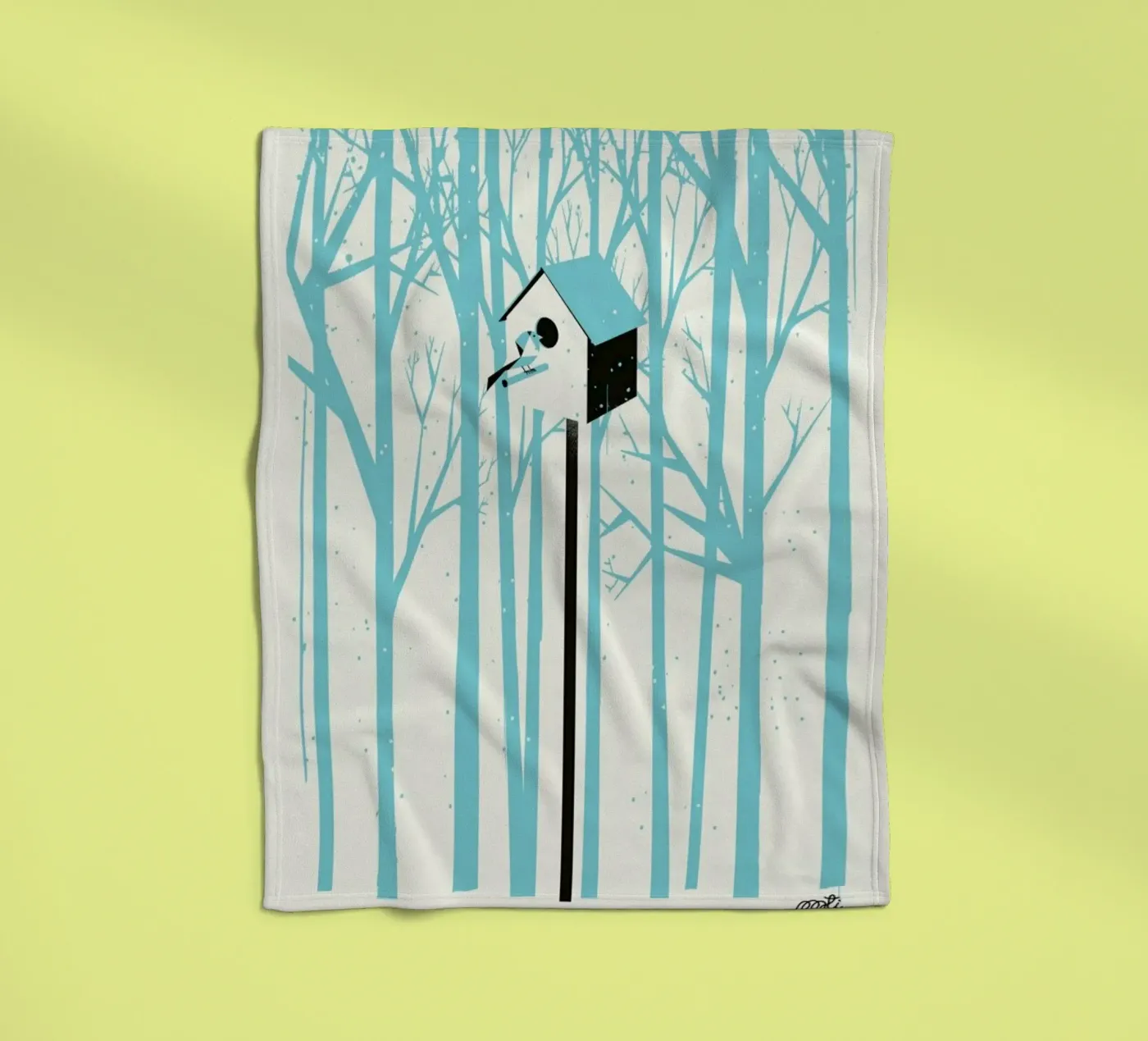 Forest 2 Fleecedecke von Pietari Posti