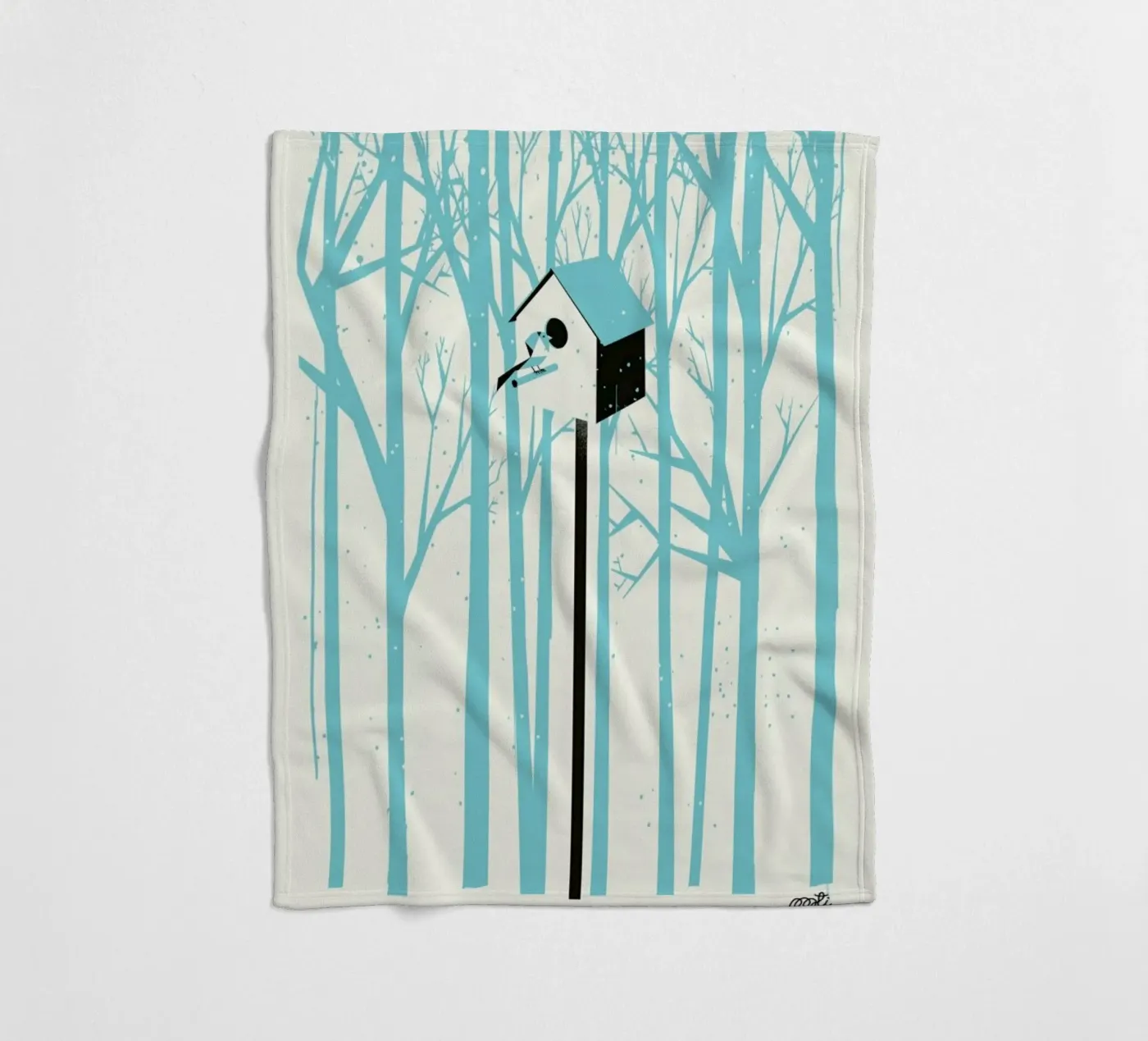 Forest 2 Fleecedecke von Pietari Posti