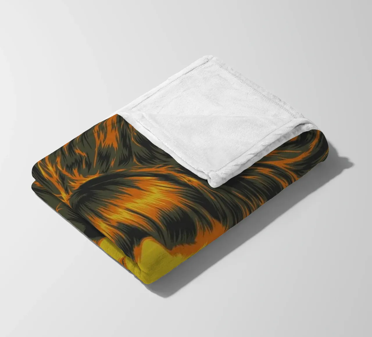 CAPELLI DI FUOCO coperta in pile da Cranio Dsgn