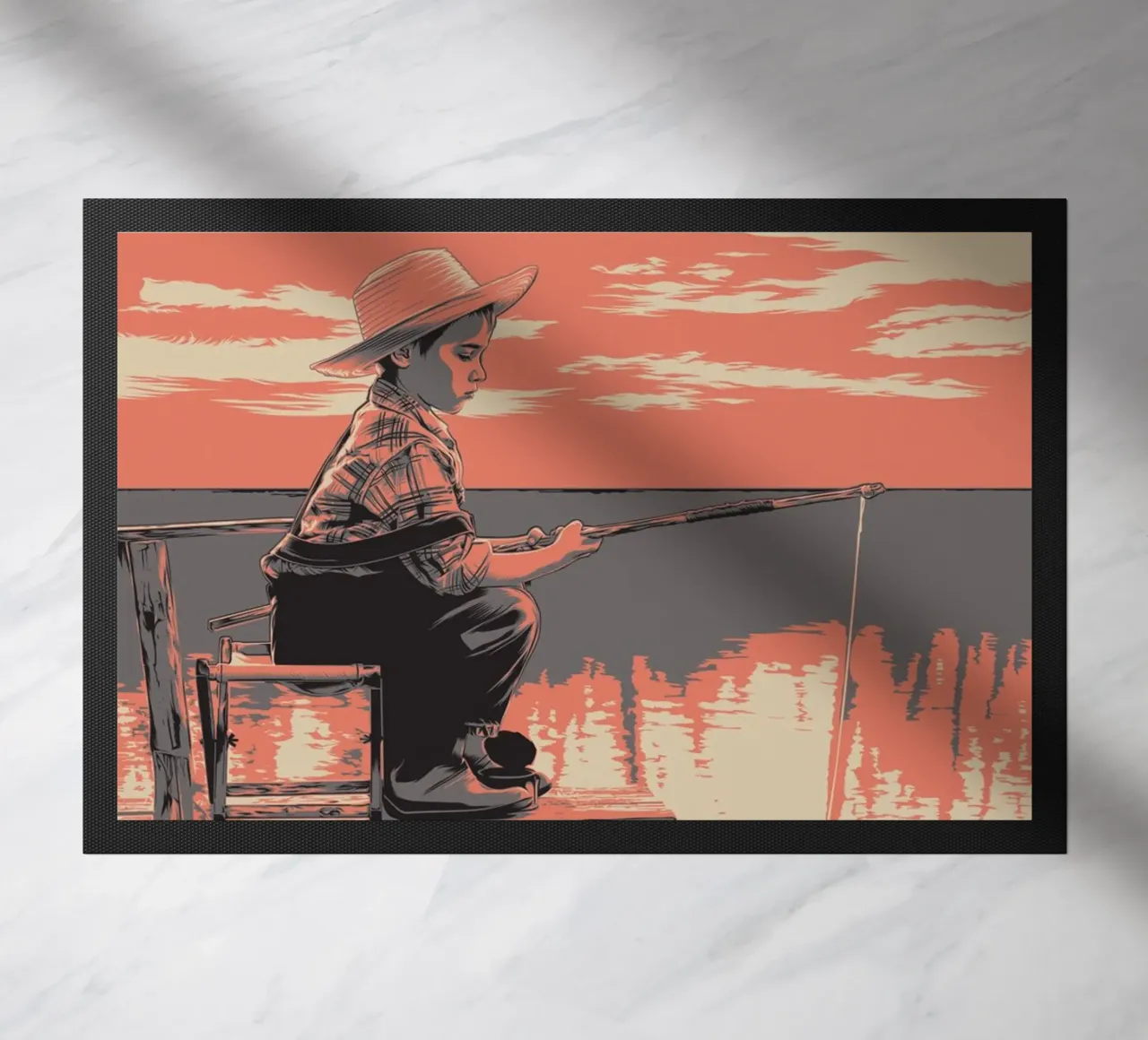 FINN doormat by Cranio Dsgn