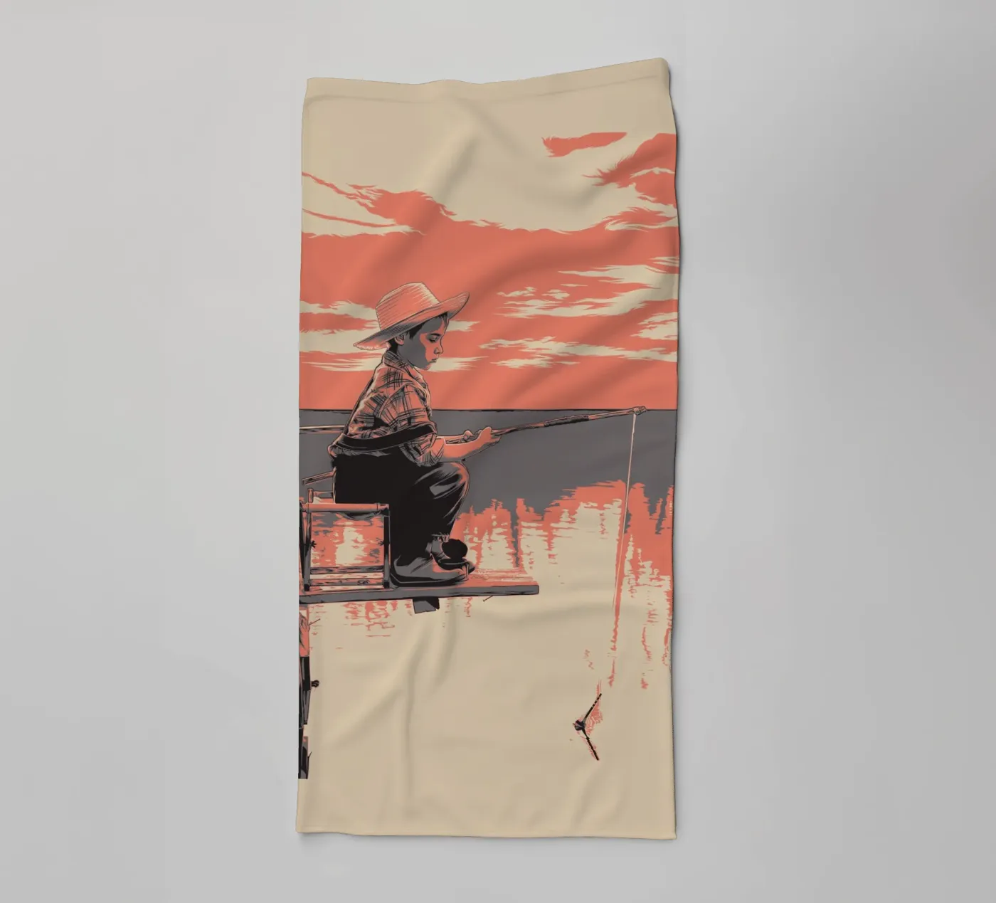 FINN badhanddoek van Cranio Dsgn