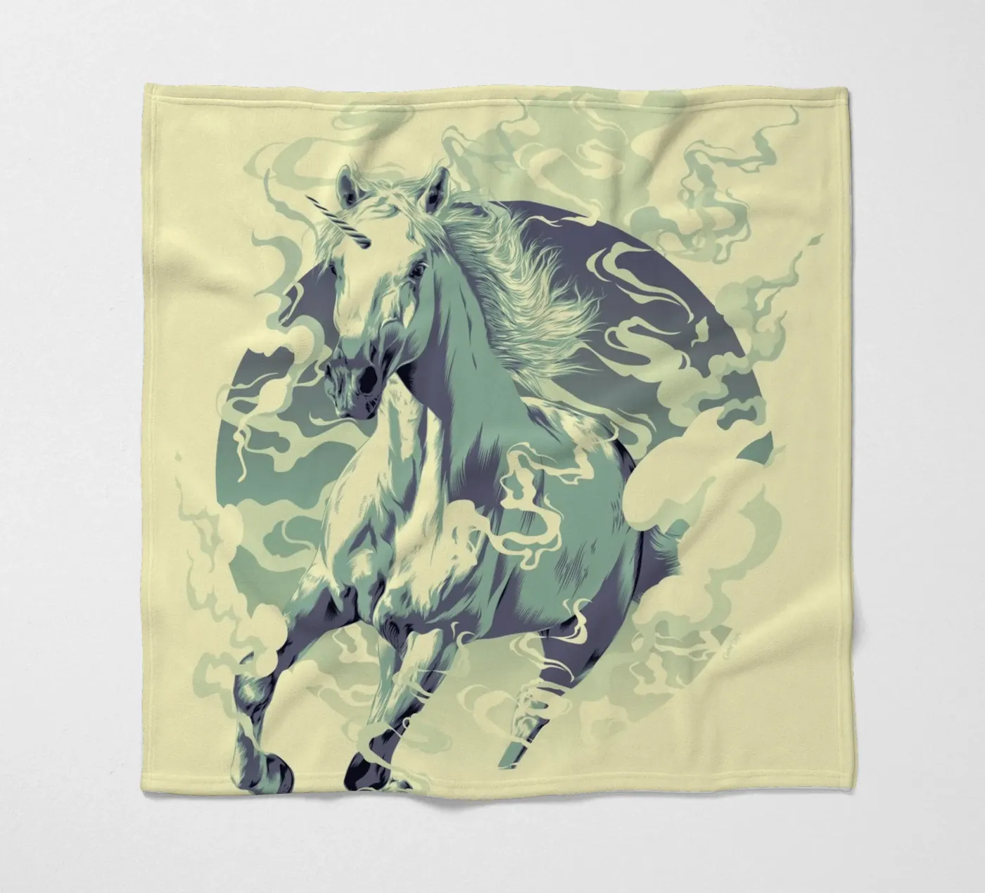 UNICORN Fleecedecke von Cranio Dsgn