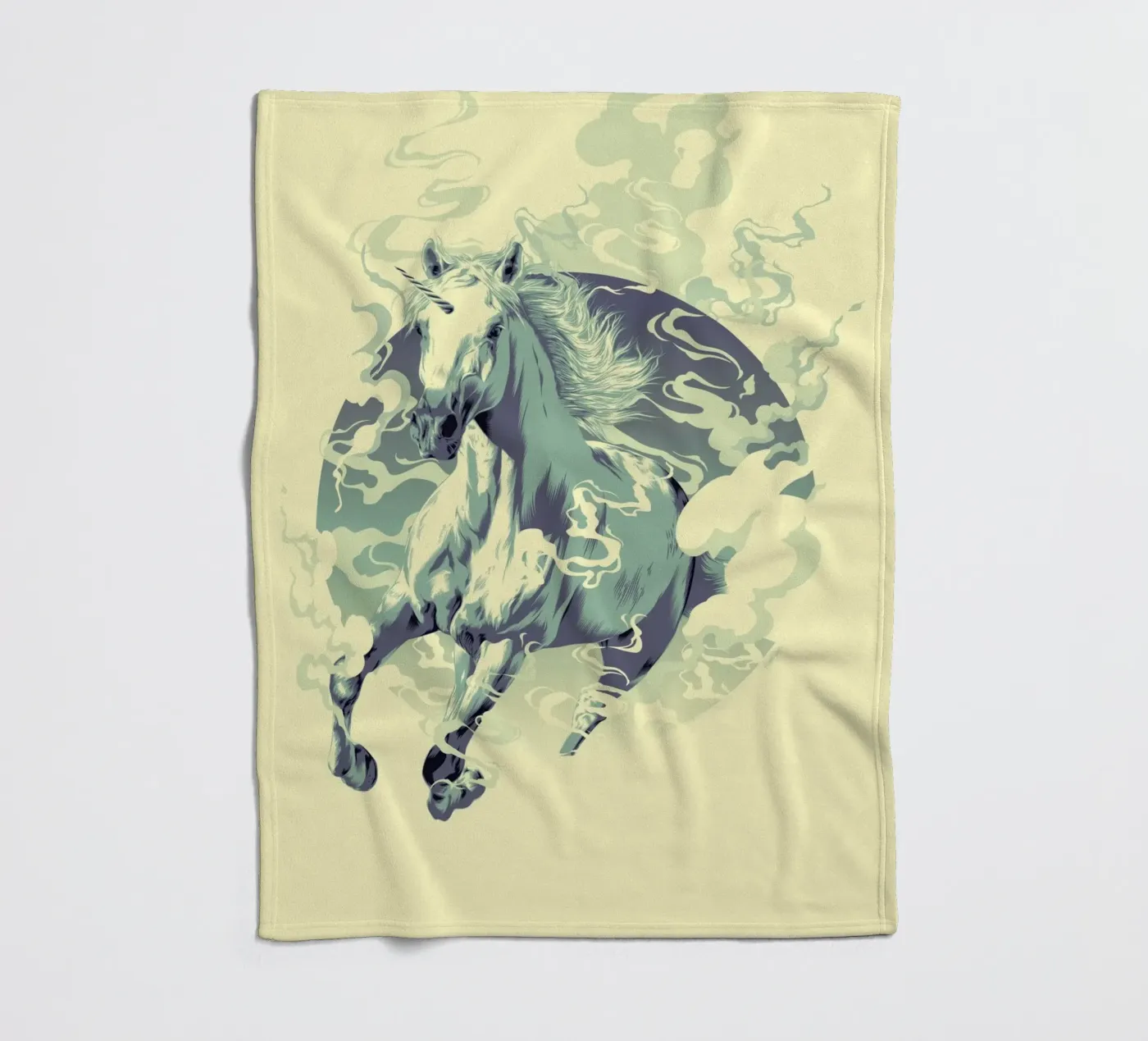 UNICORN Fleecedecke von Cranio Dsgn